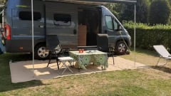 Luxury HYMER camper van 