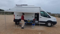 Findus  – characterful ford transit self-build (3 persons)