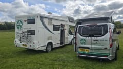 4 berth Ford campervan from 2018