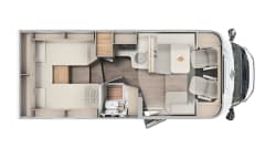 JustCamper  – NEW MY2026 Carado 328 semi-integrated Automatic 2 - 5 pers.