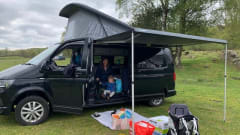 2017 long wheel base, 4 berth VW camper van. 
