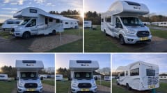 Bee – Favoloso camper spazioso con sei posti letto e cinque cinture di sicurezza 