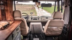 Ayub – old-school Mercedes fire bus and off grid camper