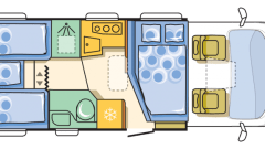 Adria Matrix 680 SL with length beds