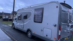 Burney  – 4 berth Bürstner semi-integrated from 2012