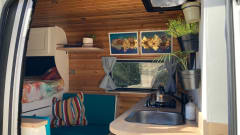 Comfortable off-grid camper for the nature lover