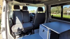 Mowgli – 4 berth VW Camper - Awning, Kitchen Unit & BBQ included
