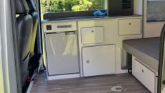 Rosie – 2 berth Peugeot campervan - waiting to share adventures with you