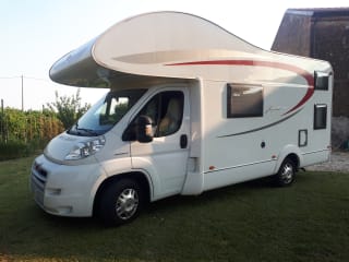 Burstner argos a660 6 posti viaggio e letto