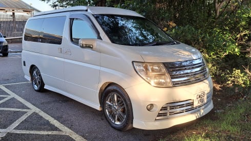 3 berth Nissan campervan from 2006