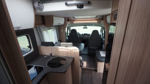 Camper Sunlight T69L – Luxe Sunlight camper voor 2 tot 4 personen