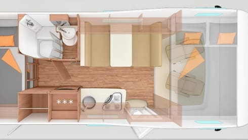 Cara  – Nice spacious alcove camper