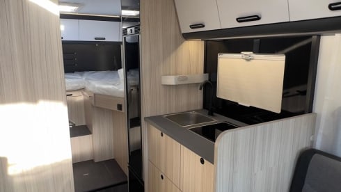 C70DL Trail editie – 2p Sun Living semi-integrato dal 2026