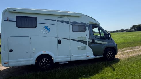 🚐 De Vrijbuiter – Super strakke , complete Fiat semi-integrated 2017