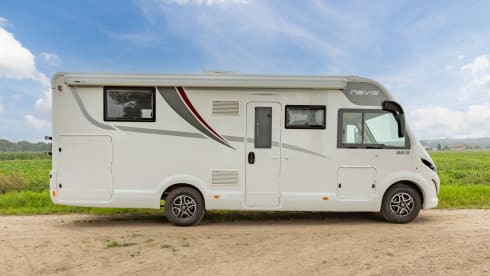 Luxury 4 p McLouis integral camper from 2023