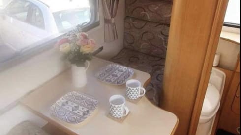 N and C – 5 berth Fiat bus from 2005
