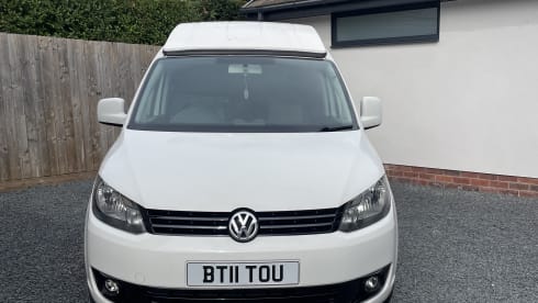 Caddy  – VW Caddy Maxi Micro Campervan. 4 Berth. 