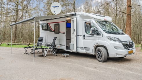 Spacious and luxurious 2-person semi-integrated from 2023