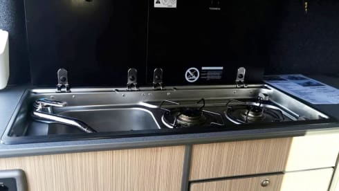 4 berth Volkswagen campervan from 2015