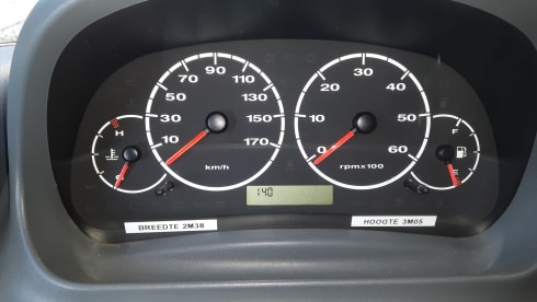 Fiat 6 sleeping places, 2006, air conditioning, fixed beds, bicycle rack