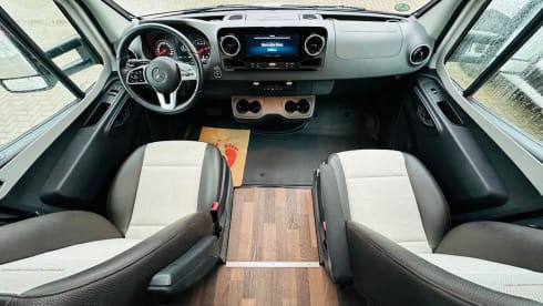Royal Mercedes Benz camper from 2023