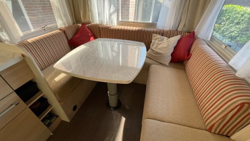 Eura – Compact Eura Mobil with cozy rear seating