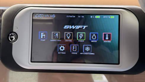 Betty – 6 berth Swift semi-integrated from 2024
