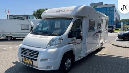 Le randoneur – 4p Fiat semi-integrated uit 2008
