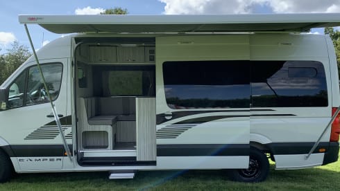 Maverick  – Luxury High Spec 3 Berth 2015 VW Crafter Campervan 