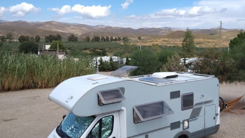 Luxury family camper ready for wonderful trips