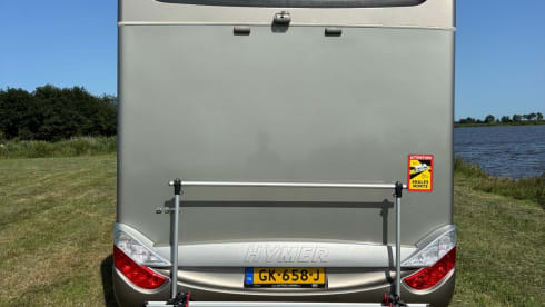 Hymer-Wohnmobil für 4 Personen, integriert ab 2015