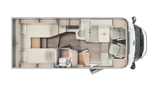 Carado T338-3 – Discover SPAIN by camper! Rent a Carado MODEL 2021 now