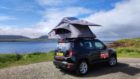 Jeep Renegade 4x4 with Roof Tent and Awning