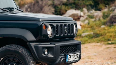 Jimny Black - Greece – Camper Jimny - Make memories - Explore your adventure