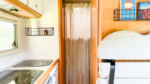 Perfect family camper with bunk bed