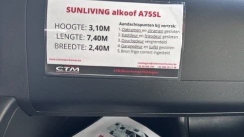 Family motorhome A75SL