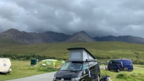 2017 long wheel base, 4 berth VW camper van. 