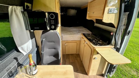 Ronnie  – Renault Master Campervan - Sleeps 5 with optional lean-to inflatable tent