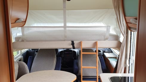 luxury hymer B514 with XXL garage