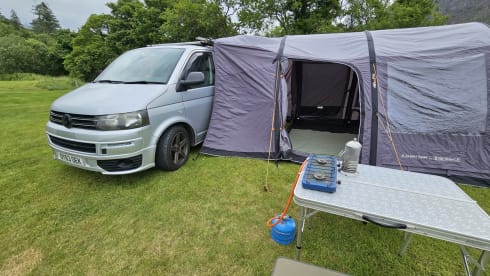 Silver surfer  – 2 berth Volkswagen campervan from 2013
