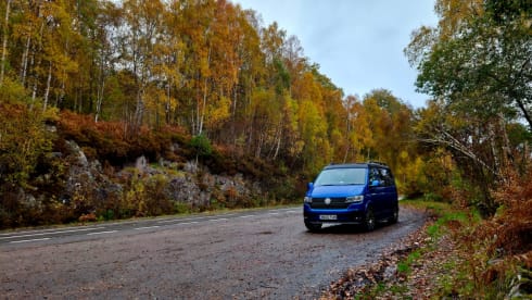 Iris – 4-persoons Volkswagen campervan uit 2020