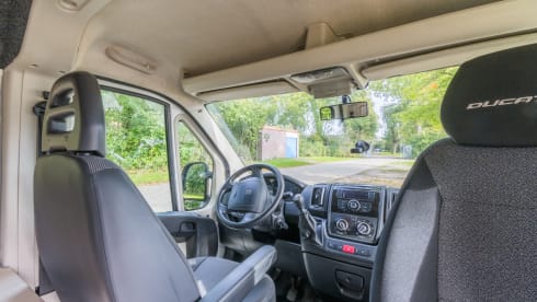 Peugeot Boxer L1H2 bus camper, perfect for a quick getaway.