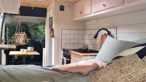 Blanche – Wheelchair accessible camper.