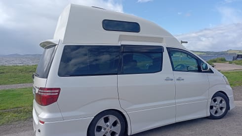 Alphie – Neat Highlands camper perfect for two, North Coast 500 ready