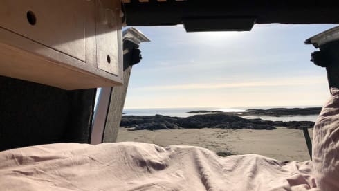 Ellie – 2 berth Ford campervan, MWB and medium height