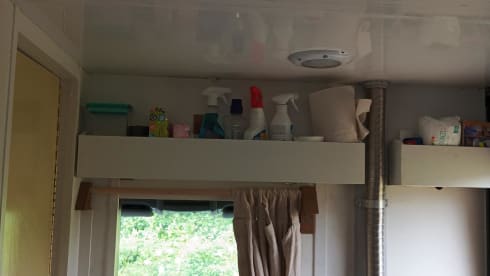 For rent a modern Renault Master camper from 2014. lots of comfort