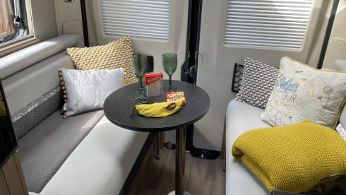 Our home away from home  – 4 berth Swift bus from 2018