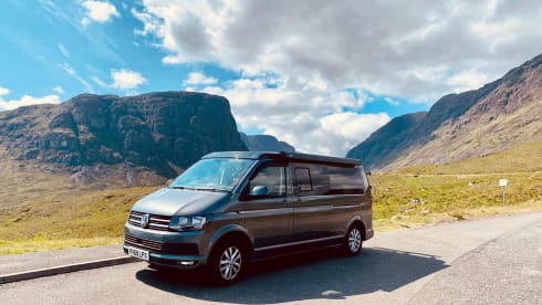 4 berth Volkswagen campervan from 2019