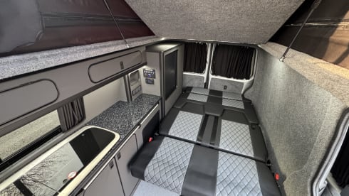VW Transport Camper LWB 2021 – 4 berth Volkswagen campervan from 2021 LWB