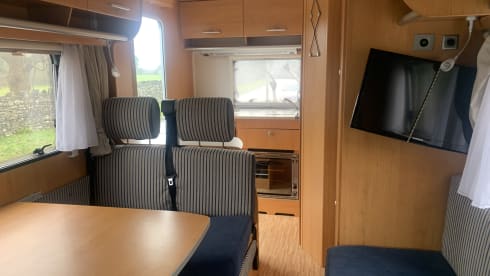Helga the Hymer – South Lakes 5-6 berth Hymer C544 Classic 